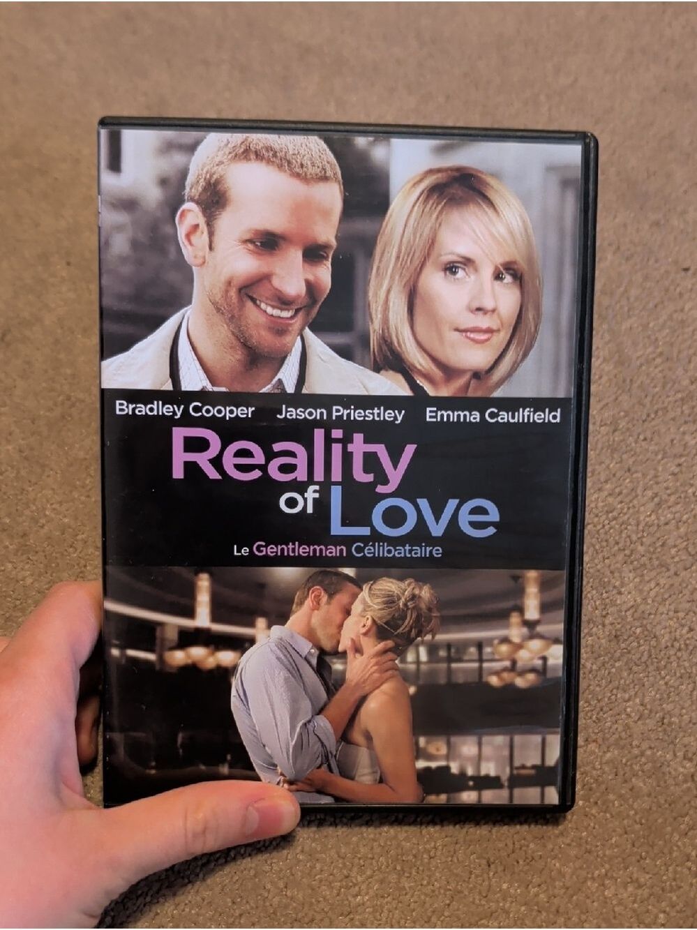 💜 5/$20 Reality of Love DVD - Black‎ with Pink & Light Blue Text